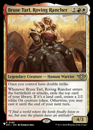 Bruse Tarl, Roving Rancher