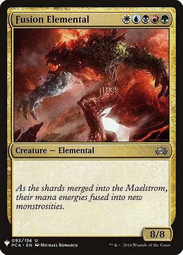 Fusion Elemental PCA-93, carta de Magic: The Gathering de The List