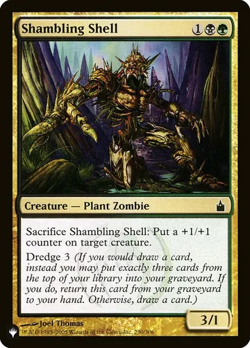 Shambling Shell RAV-230, carta de Magic: The Gathering de The List