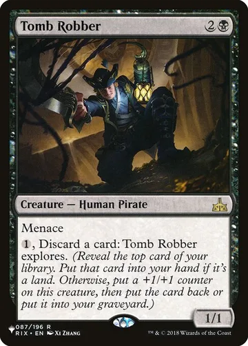 Tomb Robber RIX-87, carta de Magic: The Gathering de The List