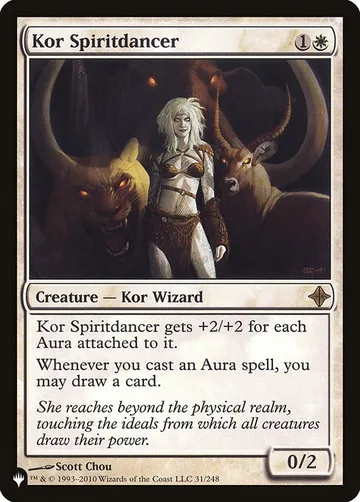 Kor Spiritdancer ROE-31, carta de Magic: The Gathering de The List