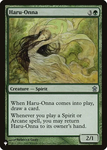Haru-Onna SOK-132, carta de Magic: The Gathering de The List