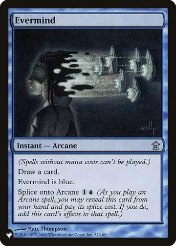 Evermind SOK-37, carta de Magic: The Gathering de The List