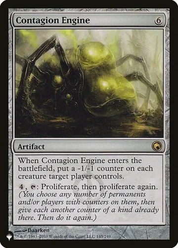 Contagion Engine SOM-145, carta de Magic: The Gathering de The List