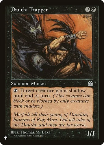 Dauthi Trapper STH-56, carta de Magic: The Gathering de The List
