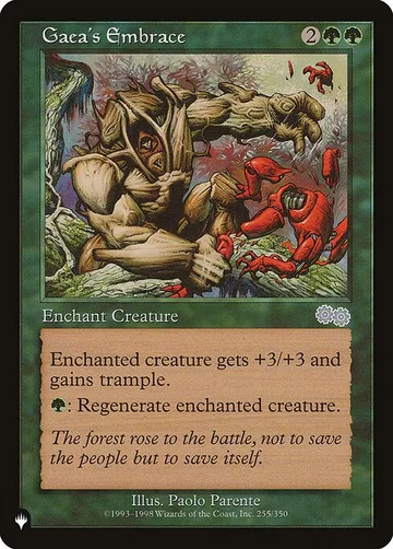 Gaea's Embrace USG-255, carta de Magic: The Gathering de The List