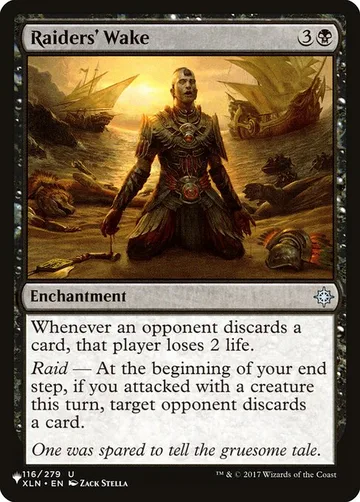 Raiders' Wake XLN-116, carta de Magic: The Gathering de The List