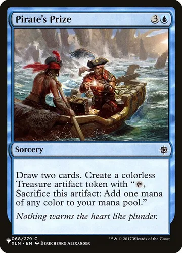 Pirate's Prize XLN-68, carta de Magic: The Gathering de The List