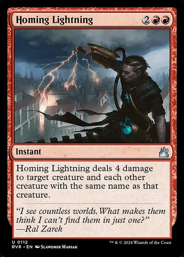 Homing Lightning 112