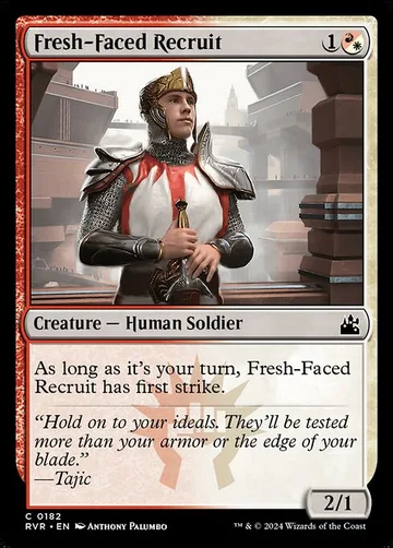 Fresh-Faced Recruit 182