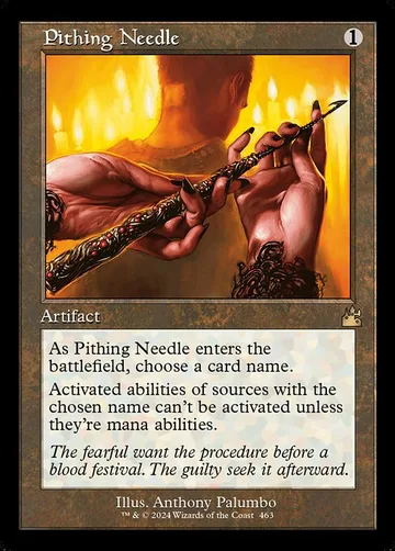 Pithing Needle 463