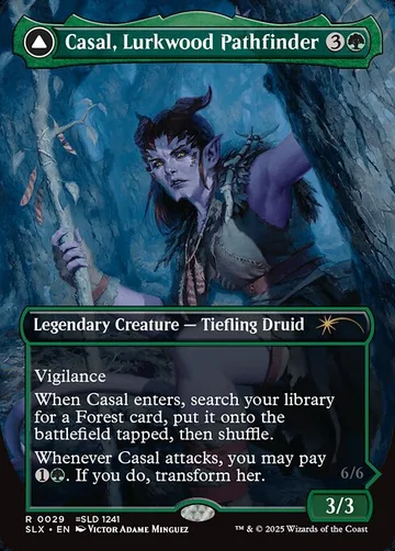 Casal, Lurkwood Pathfinder // Casal, Pathbreaker Owlbear 29