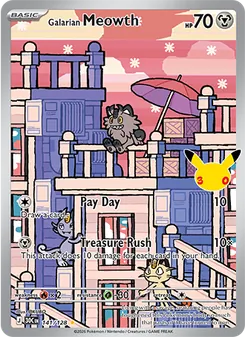 Meowth de Galar 141/128