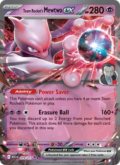 Mewtwo ex del Team Rocket