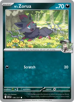 Zorua de N 136/217