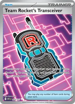 Walkie-talkie del Team Rocket 263/217