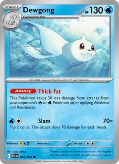 Dewgong 022/094