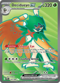Decidueye ex 100/088