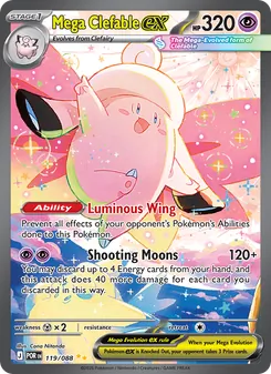 Mega-Clefable ex 119/088