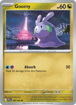 Goomy 066/086, carta de Pokémon de Caos Creciente
