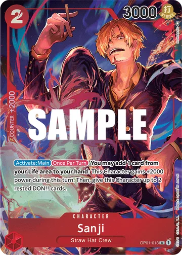 Sanji OP01-013 · P1