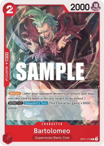 Bartolomeo OP01-019