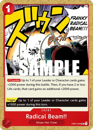 Radical Beam!! OP01-029