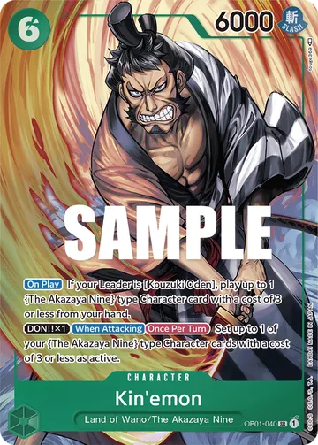 Kin'emon OP01-040 · P1