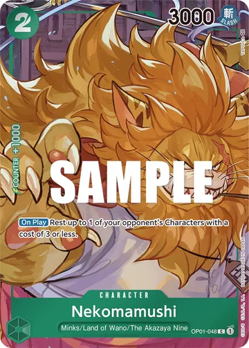 Nekomamushi OP01-048 · P1
