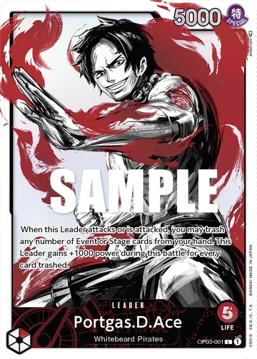 Portgas.D.Ace OP03-001 · P1