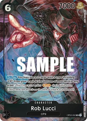 Rob Lucci OP03-092 · P1