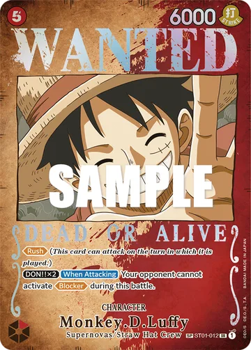 Monkey.D.Luffy ST01-012 · P1