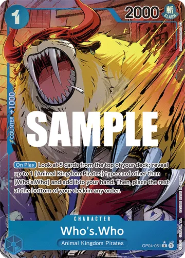 Who's.Who OP04-051 · P1