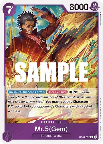 Mr.5(Gem) OP04-072