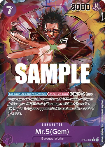 Mr.5(Gem) OP04-072 · P1