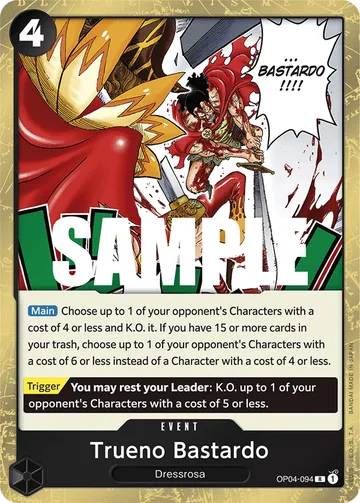 Trueno Bastardo OP04-094