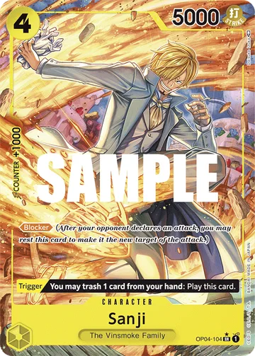 Sanji OP04-104 · P1