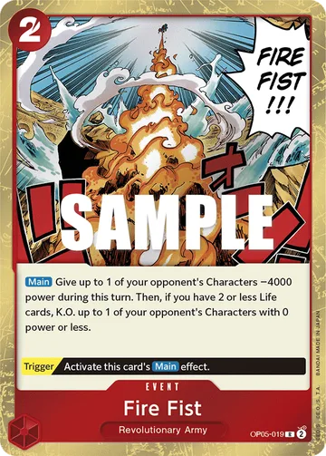 Fire Fist OP05-019