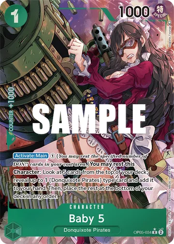 Baby 5 OP05-034 · P1
