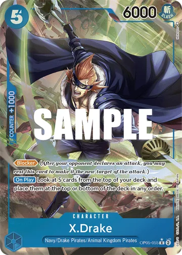 X.Drake OP05-055 · P1