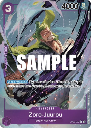 Zoro-Juurou OP05-067 · P1