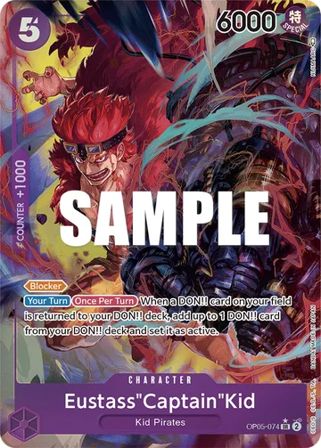 Eustass"Captain"Kid OP05-074 · P1