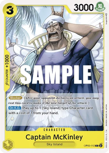Captain McKinley OP05-112