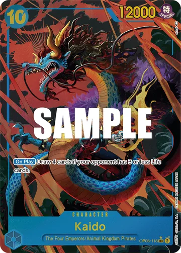 Kaido OP05-118 · P1