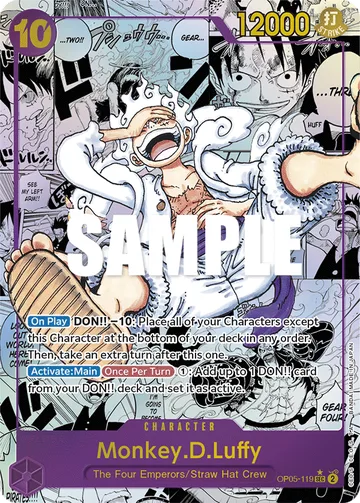 Monkey.D.Luffy OP05-119 · P2
