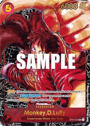 Monkey.D.Luffy ST01-012 · P2