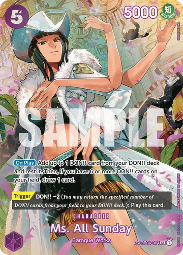 Ms. All Sunday OP04-064 · P2