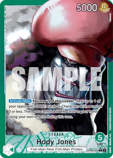 Hody Jones OP06-020 · P1