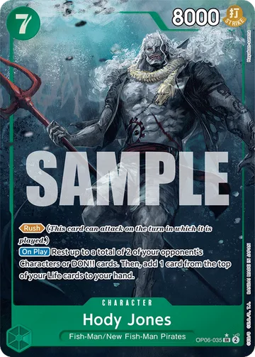 Hody Jones OP06-035 · P1