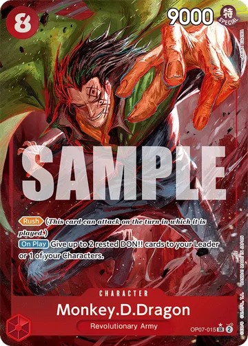 Monkey.D.Dragon OP07-015 · P1